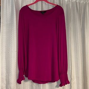 Fuchsia/Plum Fall shirt